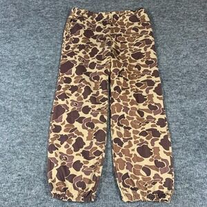 VTG Transform K Mart Sweatpants Mens Extra Large 36x30 Brown Camo Retro 90s Army